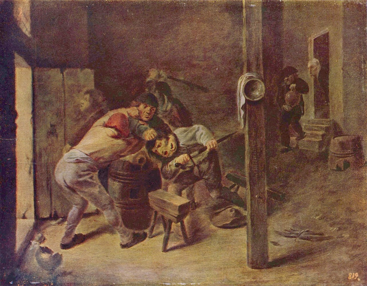 La rissa - Alte Pinakothek, Monaco di Baviera